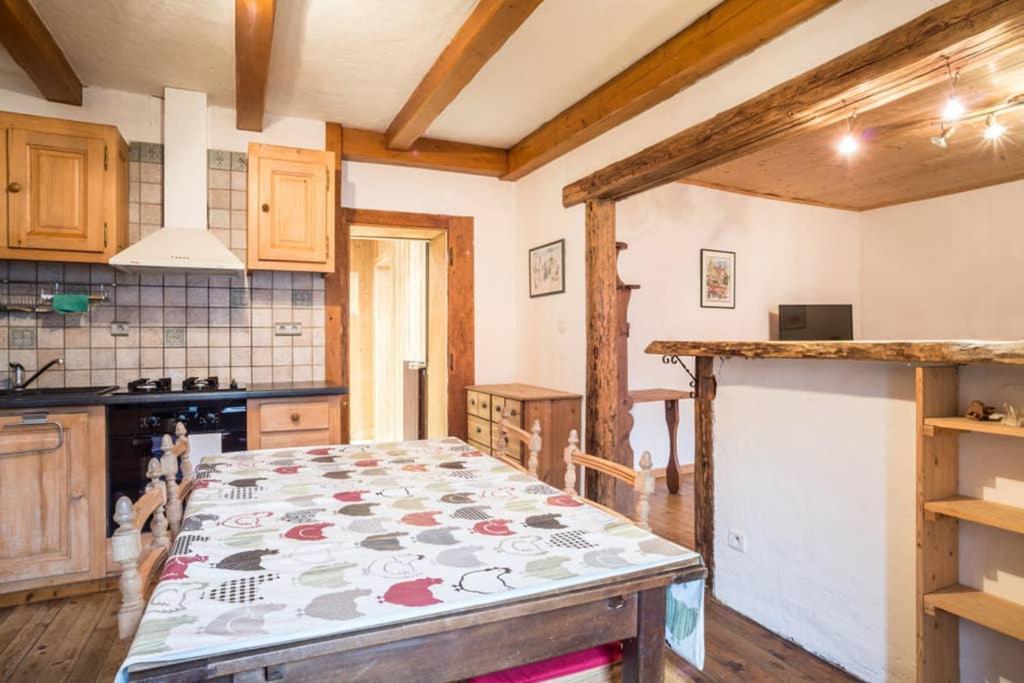 Appartement Spacieux Proche Des Telecabines Et Du Centre Ville Avec Jardin Prive 생제르베레뱅 외부 사진